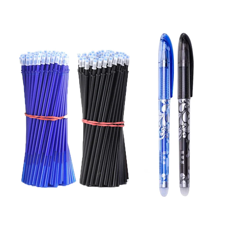 2+50Pcs/Set 0.5mm Blue Black Ink Gel Pen Erasable Refill Rod Erasable Washable Handle School Writing Stationery Gel Ink
2+50Pcs/Set 0.5mm Blue Black Ink Gel Pen Erasable Refill Rod Erasable Washable Handle School Writing Stationery Gel Ink