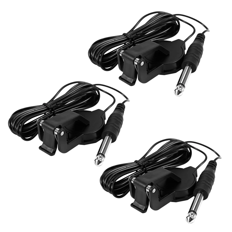 3X Clip-On Pickup for Acoustic Guitar Mandolin Bouzouki Violin Banjo Ukulele Lute
3X Clip-On Pickup for Acoustic Guitar Mandolin Bouzouki Violin Banjo Ukulele Lute