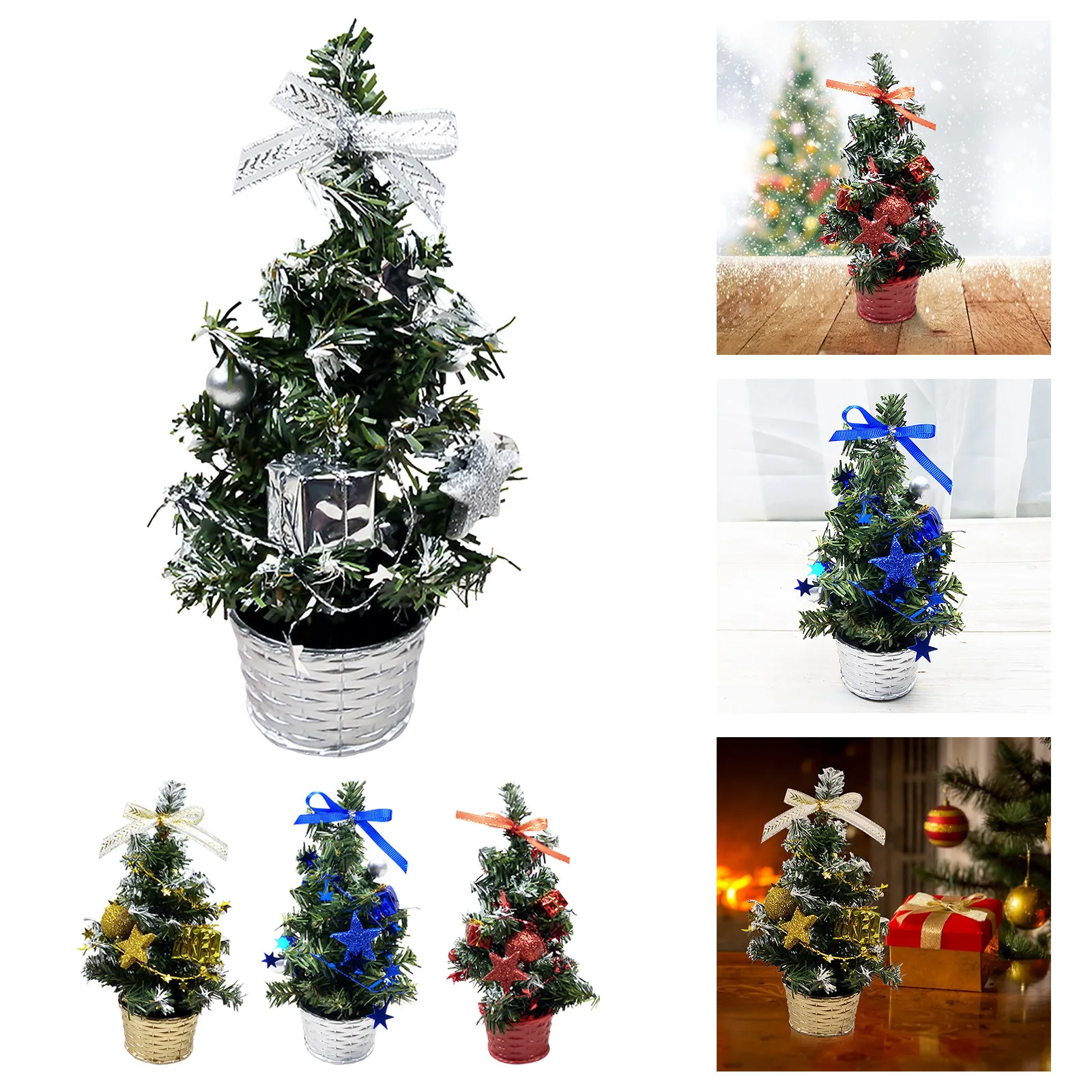 Mini Christmas Tree Artificial Tabletop Christmas Tree With LED Light For Home Office Christmas Day Decoration
Mini Christmas Tree Artificial Tabletop Christmas Tree With LED Light For Home Office Christmas Day Decoration