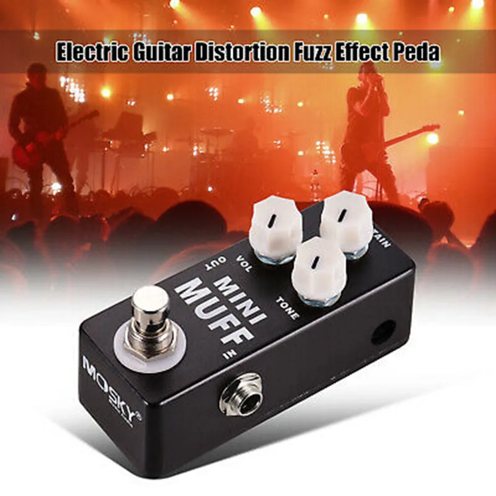MINI MUFF Fuzz Guitar Effect Pedal DC 9V AC Adapter Harmonic Distortion/Sustainer True Bypass High Quality Guitar Accessories
MINI MUFF Fuzz Guitar Effect Pedal DC 9V AC Adapter Harmonic Distortion/Sustainer True Bypass High Quality Guitar Accessories