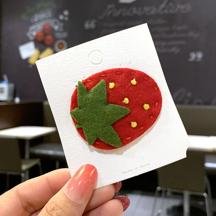 Girls Cute Cartoon Animals Fruit Hairpins Felt Children Lovely Hair Clips Barrettes Headband Kids Hair Accessories
Girls Cute Cartoon Animals Fruit Hairpins Felt Children Lovely Hair Clips Barrettes Headband Kids Hair Accessories