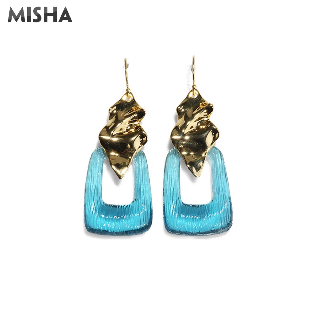 Серьги MISHA Модная бижутерия для женщин серьги подвески ручной работы ювелирные