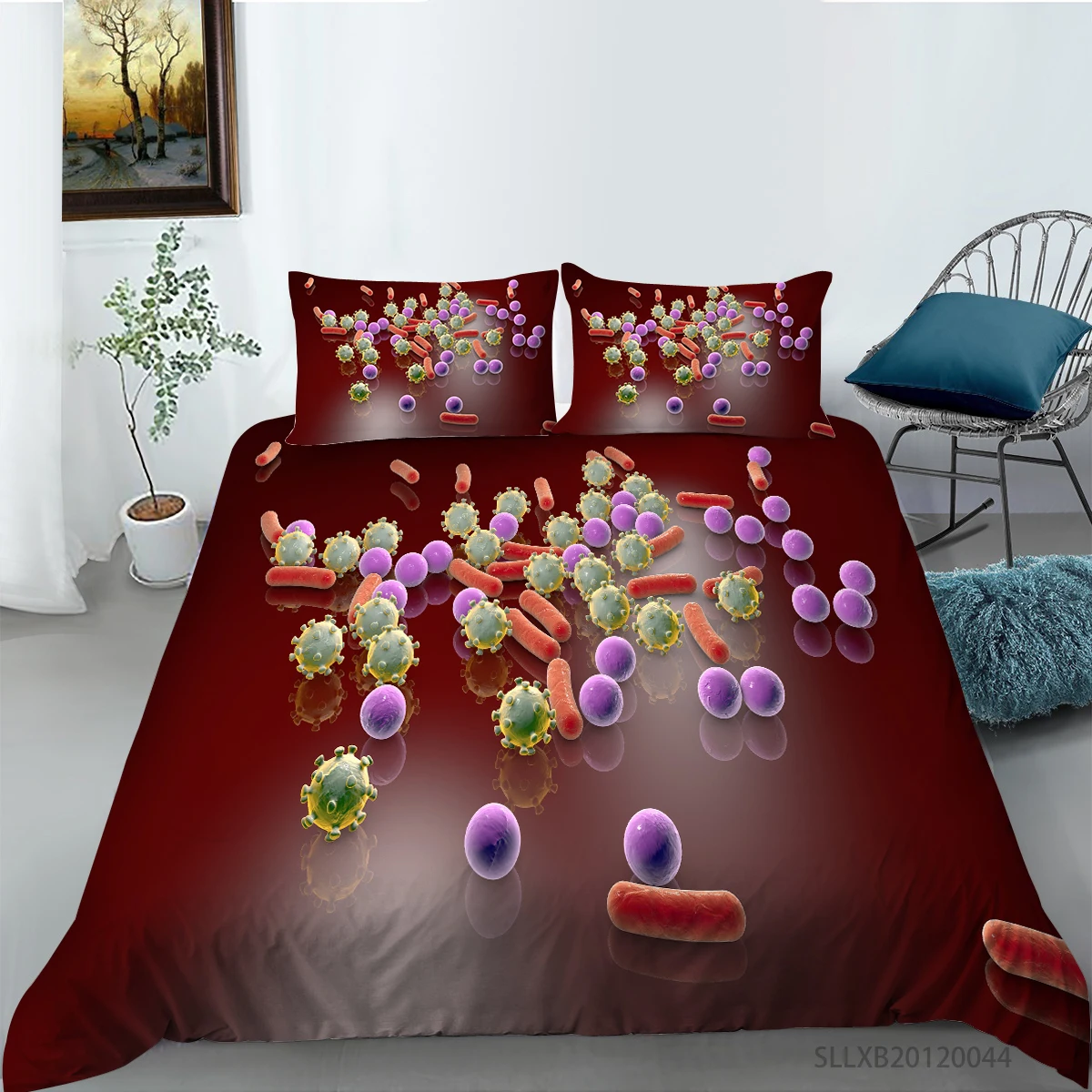 2021 3D Yellow Molecular Cell Printing Bedding set Duvet cover with Pillowcases Bedclothes Single Full King sizes
2021 3D Yellow Molecular Cell Printing Bedding set Duvet cover with Pillowcases Bedclothes Single Full King sizes
