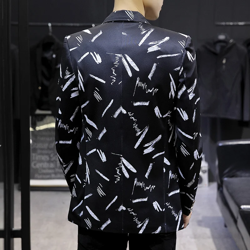 2020 men fall in the long leisure suit adolescent personality printing a single suit
2020 men fall in the long leisure suit adolescent personality printing a single suit