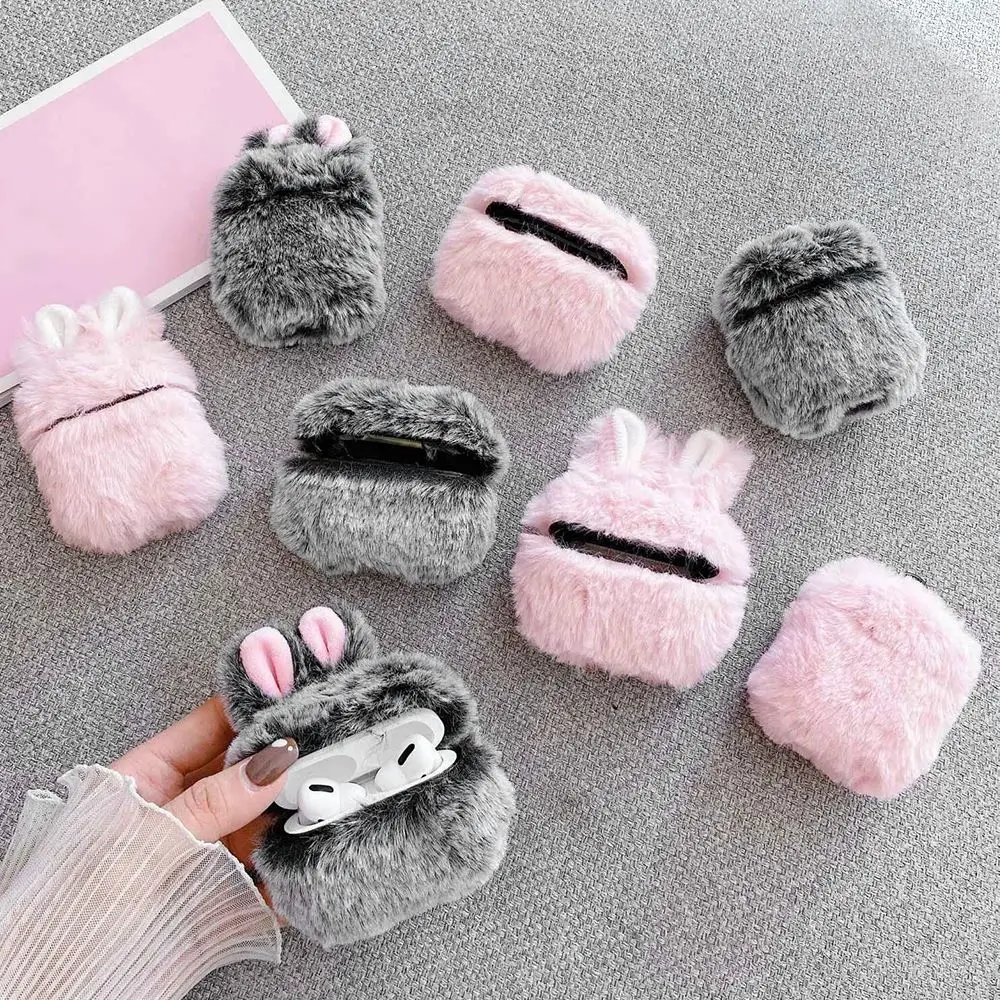 Luxury Earphone Fur Case For Airpods Pro 2019 3 Girls Cute Ear Fluffy Warm Anti Fall Protective Soft Cover For Apple Airpods 2 1
Luxury Earphone Fur Case For Airpods Pro 2019 3 Girls Cute Ear Fluffy Warm Anti Fall Protective Soft Cover For Apple Airpods 2 1