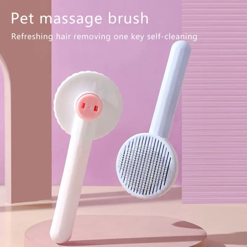 Dog Hair Removal Comb Grooming Cats Comb Self Cleaning Slicker Brush for Dogs Cat Pet Comb Pet Grooming Hair Brush Pet Products
Dog Hair Removal Comb Grooming Cats Comb Self Cleaning Slicker Brush for Dogs Cat Pet Comb Pet Grooming Hair Brush Pet Products
