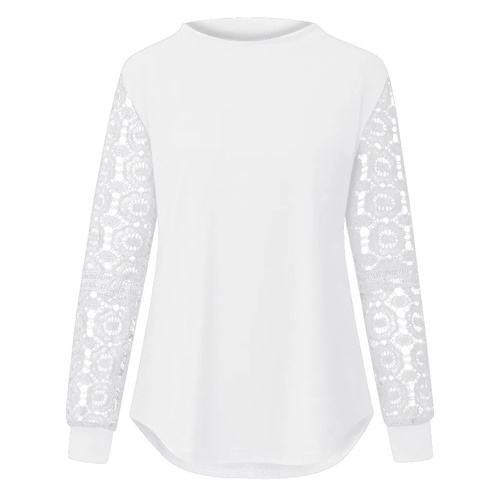 Spring and summer new lace splicing long sleeve top bottom coat women's 8 colors 8 sizes
Spring and summer new lace splicing long sleeve top bottom coat women's 8 colors 8 sizes