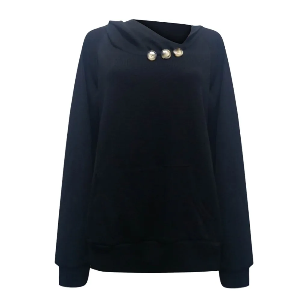 Woman sweaters Solid-Color Large Pocket Button Pleated Knit Hooded Long Sleeve Top high quality sweater kobieta swetry
Woman sweaters Solid-Color Large Pocket Button Pleated Knit Hooded Long Sleeve Top high quality sweater kobieta swetry