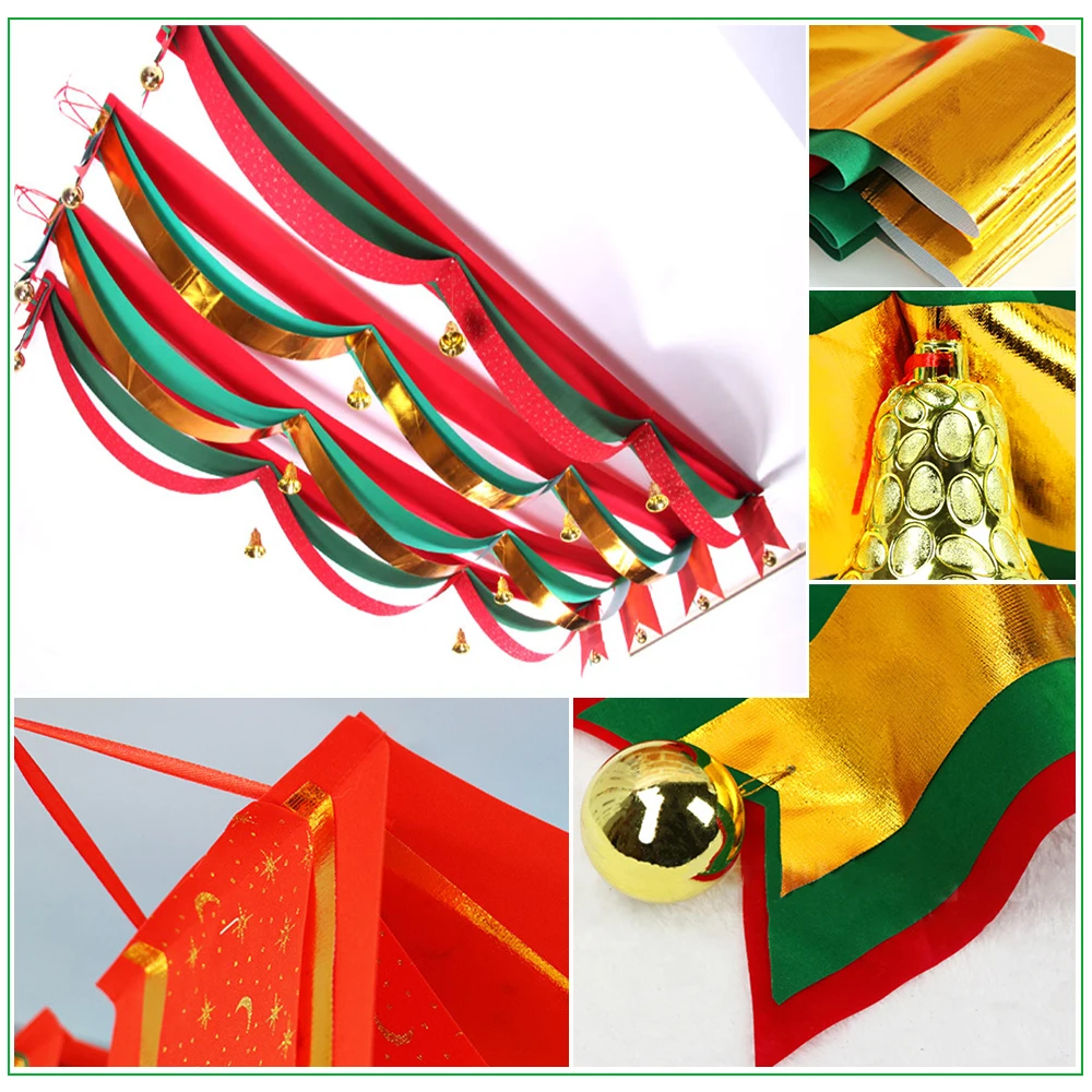 Hanging Christmas Decoration Set, Bunting Decorations,Christmas Tree Hollow Santa Claus Banner for Indoor Outdoor Decor By Meter
Hanging Christmas Decoration Set, Bunting Decorations,Christmas Tree Hollow Santa Claus Banner for Indoor Outdoor Decor By Meter