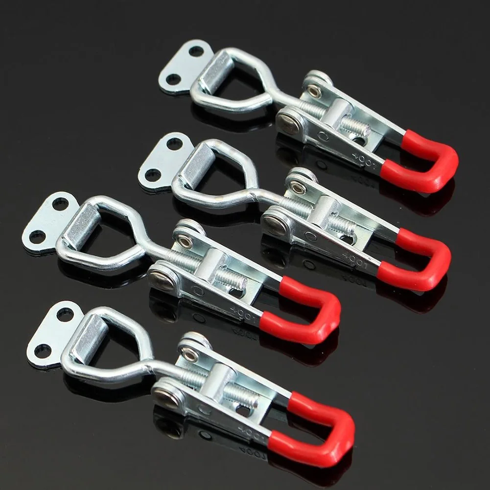 2Pcs/set Hand Tool Toggle Clamp Antislip Red Horizontal Door Bolts Type Quick Clamp Quick Release Tool
2Pcs/set Hand Tool Toggle Clamp Antislip Red Horizontal Door Bolts Type Quick Clamp Quick Release Tool