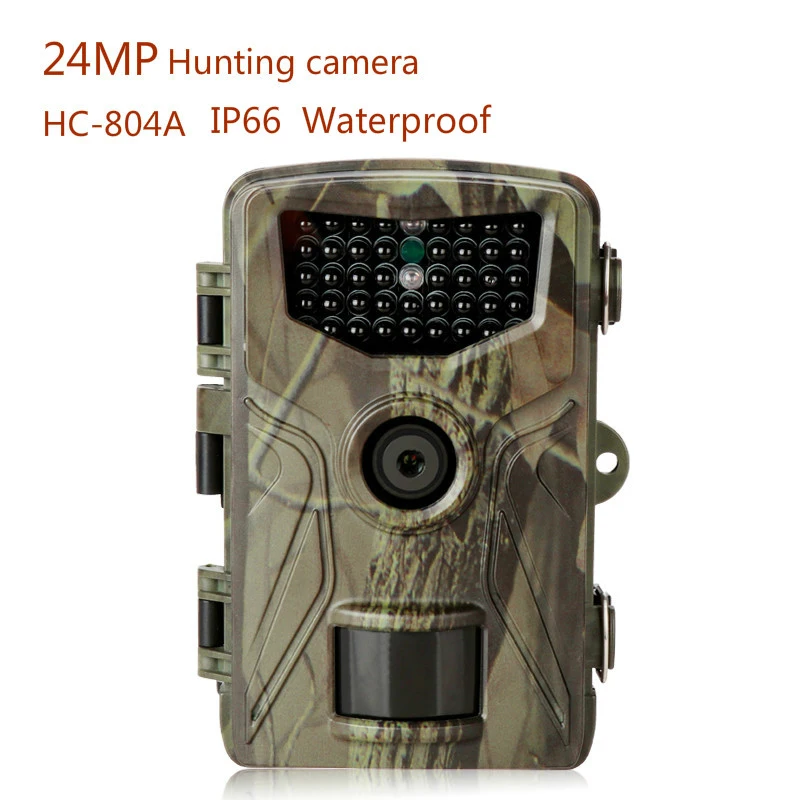 HC804A 24MP Hunting Trail Camera Wildlife Camera Night Vision Motion Activated Outdoor 1080P Camera Trigger Wildlife Scouting
HC804A 24MP Hunting Trail Camera Wildlife Camera Night Vision Motion Activated Outdoor 1080P Camera Trigger Wildlife Scouting