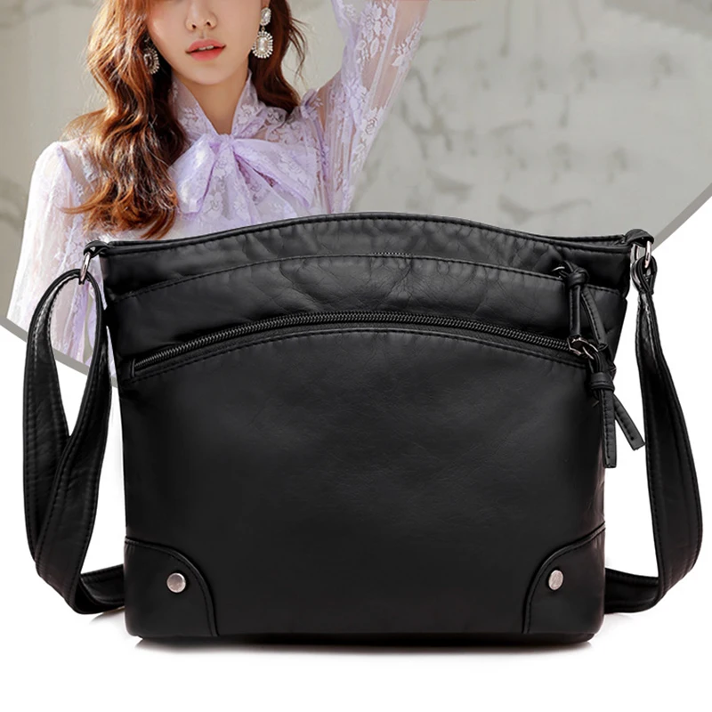 Hot Selling Multi-Compartment PU Leather Bag Soft Leather Crossbody Shoulder Bag Women
Hot Selling Multi-Compartment PU Leather Bag Soft Leather Crossbody Shoulder Bag Women