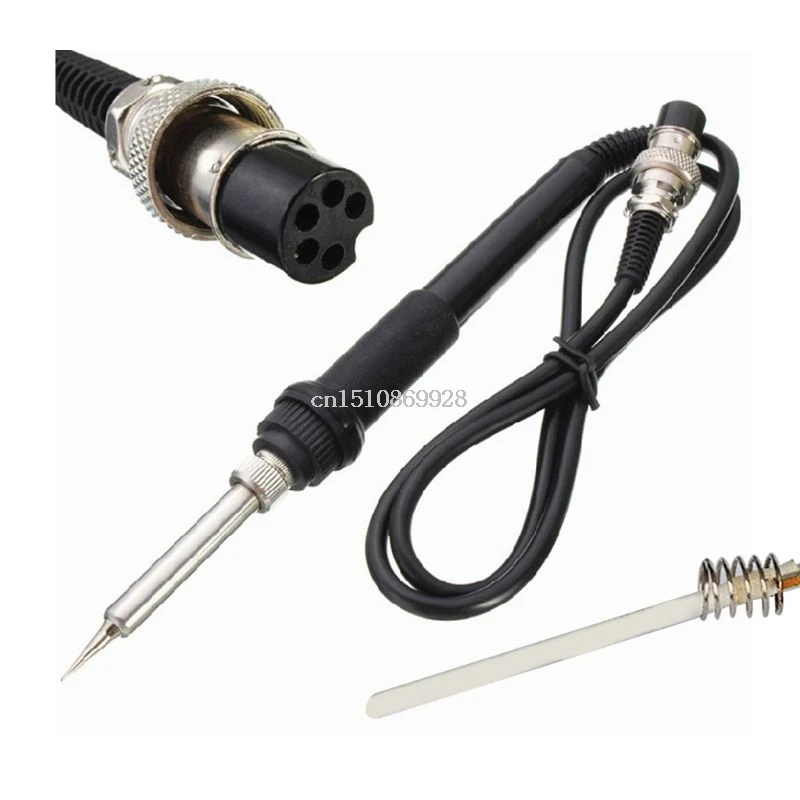 Пайка ручка электрического утюга для HAKKO 936 907 937 5 отверстий керамический нагрев 
Пайка ручка электрического утюга для HAKKO 936 907 937 5 отверстий керамический нагрев