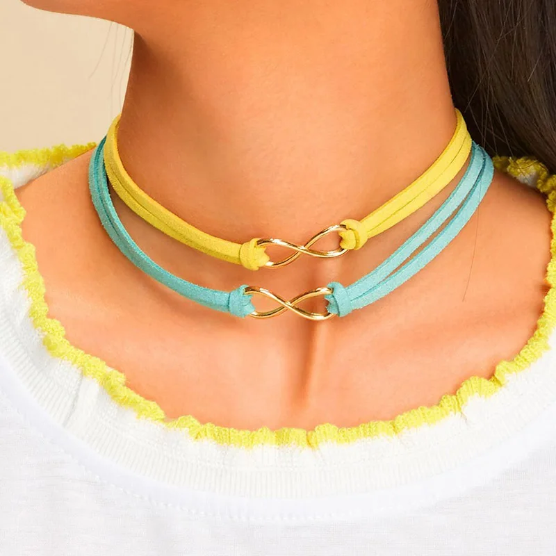 Fashion personality simple necklace simple design sense 8 figure infinite necklace women's clavicle chain
Fashion personality simple necklace simple design sense 8 figure infinite necklace women's clavicle chain