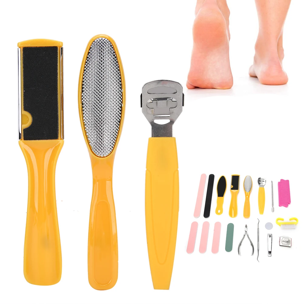 Professional Pedicure Tools Kit Stainless Steel Foot Rasp File Dead Skin Pusher Remover Clean Toenail Care Nail Clipper Set Tool
Professional Pedicure Tools Kit Stainless Steel Foot Rasp File Dead Skin Pusher Remover Clean Toenail Care Nail Clipper Set Tool