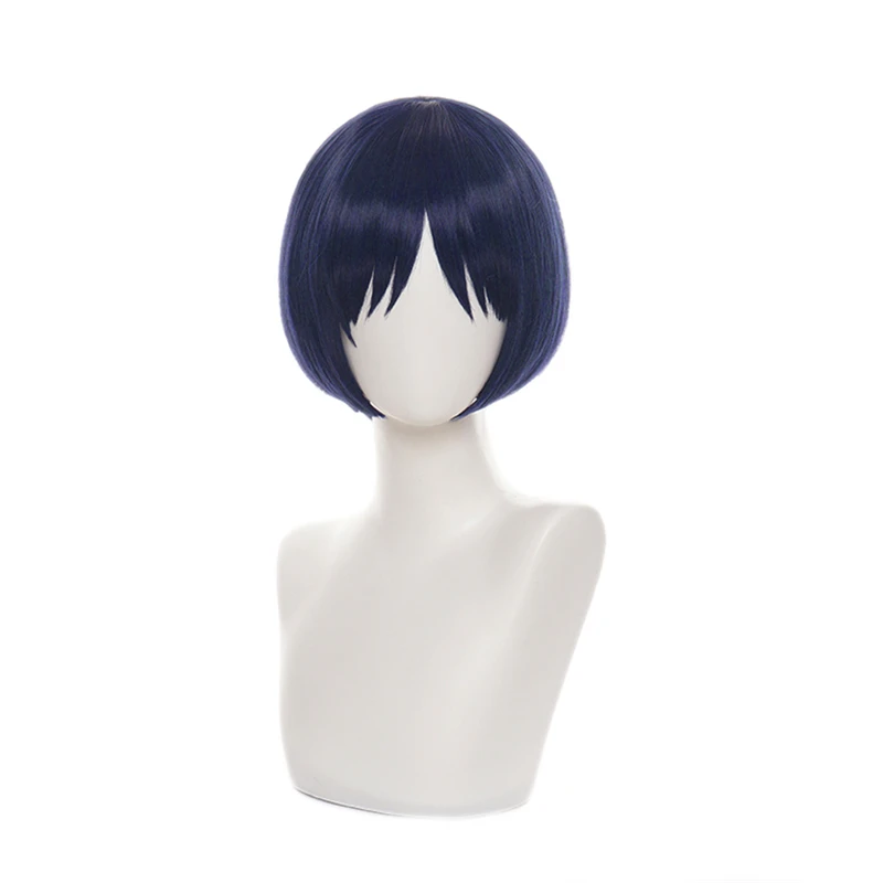 Genshin Impact Cosplay Scaramouche wig Dark Blue Short Heat Resistant Synthetic Hair Peluca Anime Halloween Role Play Wigs
Genshin Impact Cosplay Scaramouche wig Dark Blue Short Heat Resistant Synthetic Hair Peluca Anime Halloween Role Play Wigs