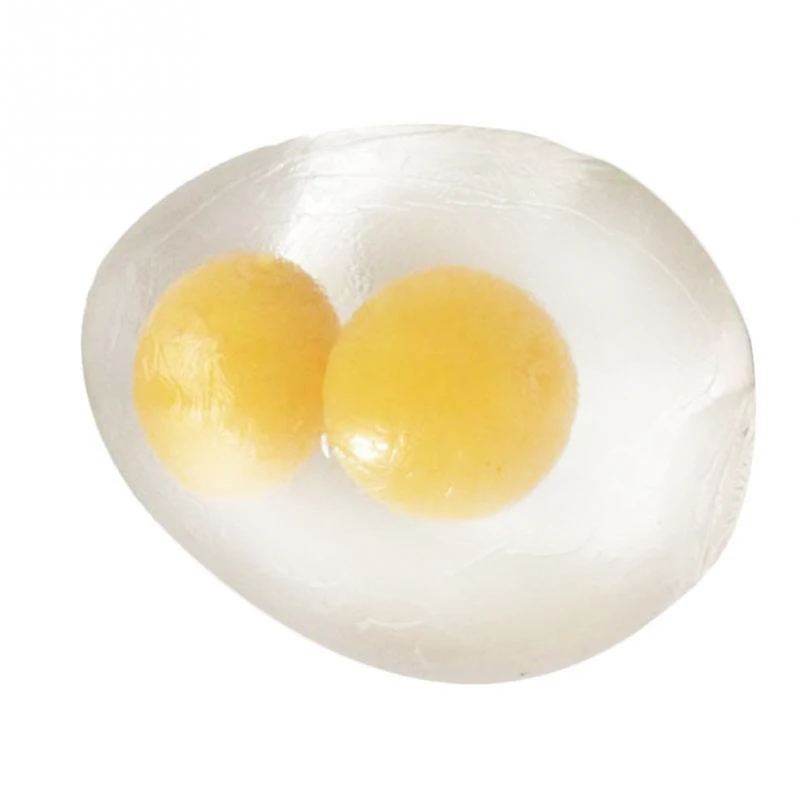 Funny Transparent Realistic Double Yolk Rubber Egg Stress Relief Relaxing Squeeze Toys Novelty Decompressing Toys Gift Adult Kid
Funny Transparent Realistic Double Yolk Rubber Egg Stress Relief Relaxing Squeeze Toys Novelty Decompressing Toys Gift Adult Kid