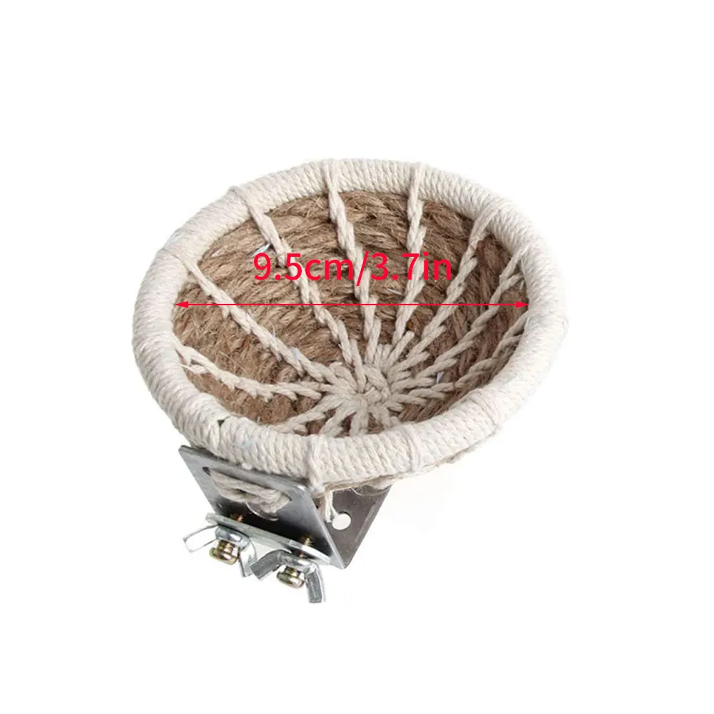 Bird Breeding Nest Bed Hemp Rope Weave Nesting Box Parrot Hatching House Cockatiel Hut Cave For Bird Parrot Cockatiel Style 2
Bird Breeding Nest Bed Hemp Rope Weave Nesting Box Parrot Hatching House Cockatiel Hut Cave For Bird Parrot Cockatiel Style 2