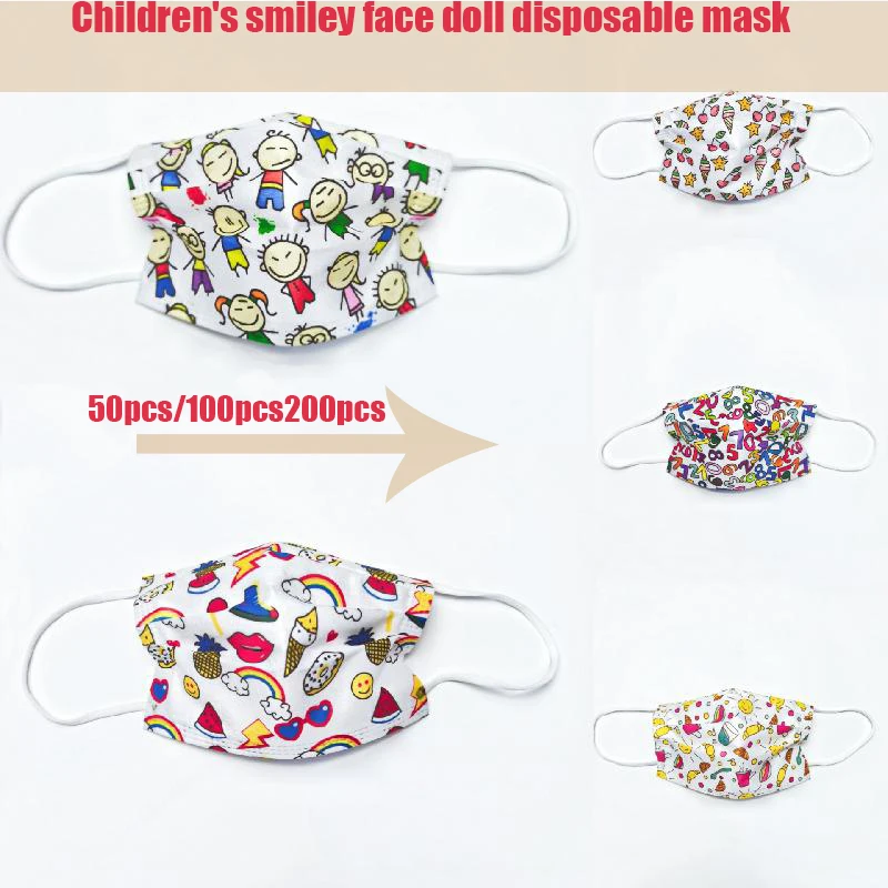 2022 Mascarillas Children's Mask Kawaii Cartoon Smiley Face Printing Protective Mask Mouths Face Mask Masks For Virus Protection
2022 Mascarillas Children's Mask Kawaii Cartoon Smiley Face Printing Protective Mask Mouths Face Mask Masks For Virus Protection