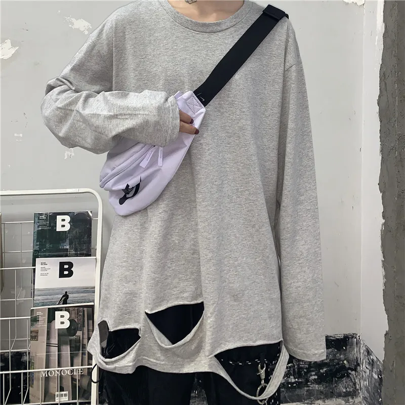 Рубашка в стиле интернет-знаменитостей, рваная Нижняя сорочка в Корейском стиле, в стиле Instagram, Harajuku, топ с глубоким вырезом, студенческий то...
Рубашка в стиле интернет-знаменитостей, рваная Нижняя сорочка в Корейском стиле, в стиле Instagram, Harajuku, топ с глубоким вырезом, студенческий то...