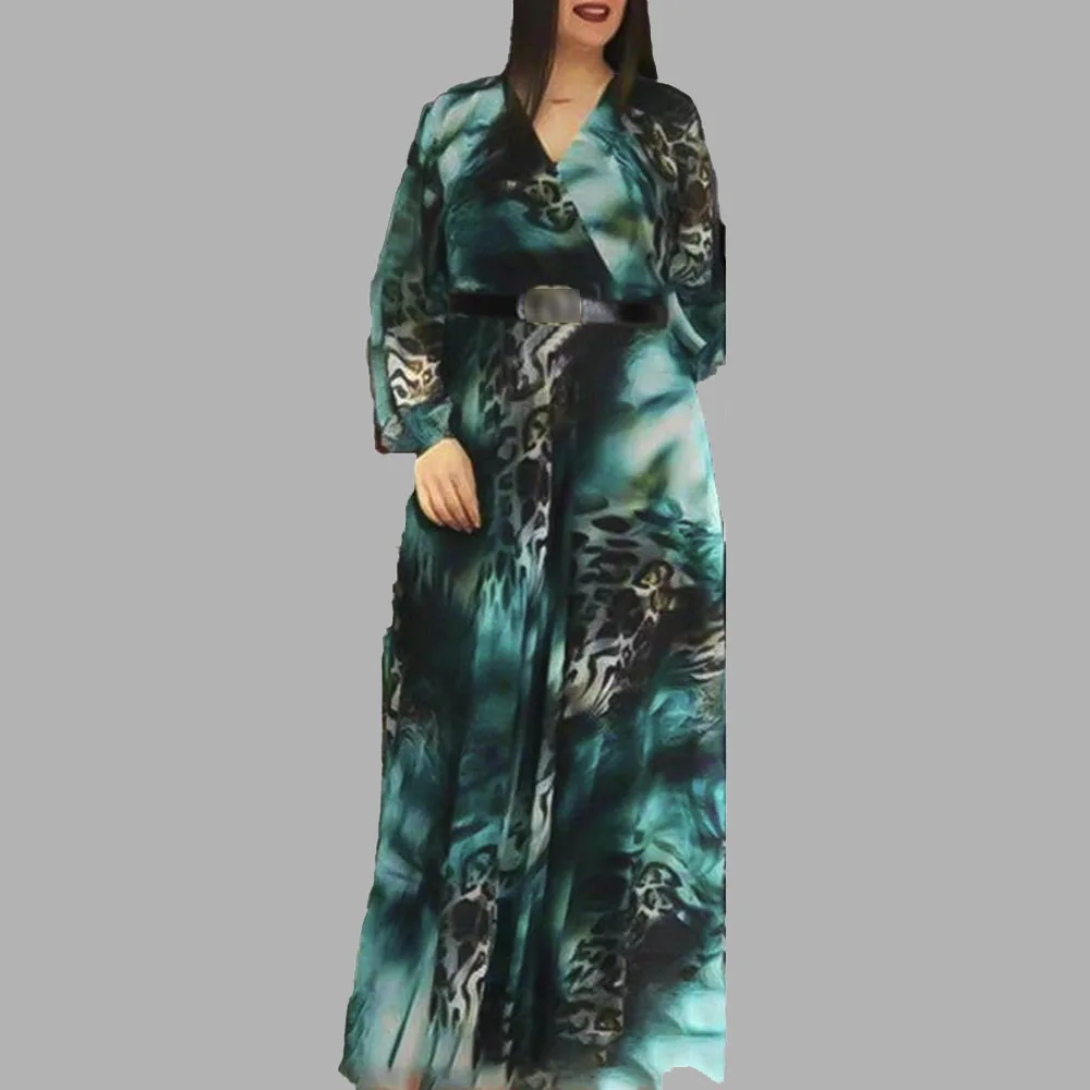 Summer 2021 African Oversize Women's New V-neck Fashion Printing Temperament Women's Dress Loose Casual Long Sleeve
Summer 2021 African Oversize Women's New V-neck Fashion Printing Temperament Women's Dress Loose Casual Long Sleeve
