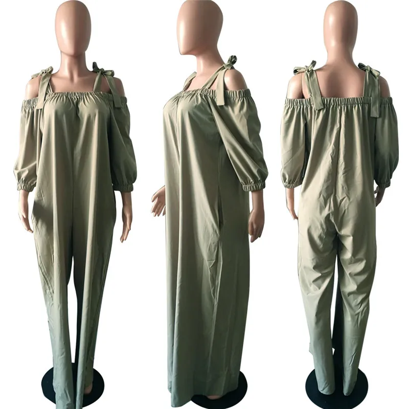 New Elegant Oversized Rompers Womens Jumpsuit 2020 Fall Off The Shoulder Wide Leg Jumpsuit Loose Casual Overalls Palazzo Pants
New Elegant Oversized Rompers Womens Jumpsuit 2020 Fall Off The Shoulder Wide Leg Jumpsuit Loose Casual Overalls Palazzo Pants