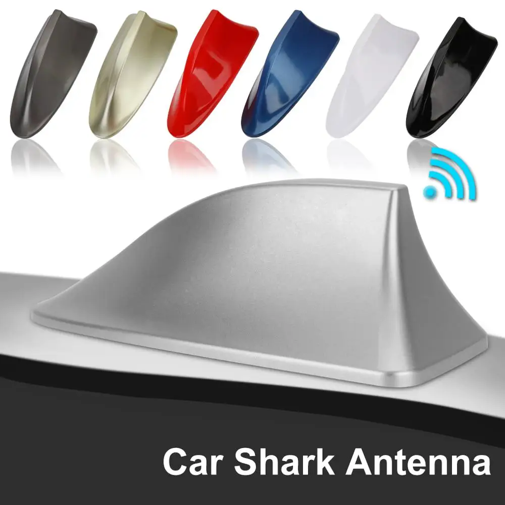 Upgraded Car Radio Shark Fin Antenna Accessories Styling Automobile Signal Aerials Roof Antennas for BMW/Honda/Toyota/Hyundai | Автомобили