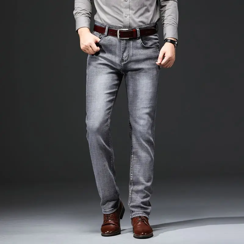 2020 Brand high quality Men's Straight Jeans Fashion Casual Classic Style Elastic Skinny Trousers Male Brand Denim Pants
2020 Brand high quality Men's Straight Jeans Fashion Casual Classic Style Elastic Skinny Trousers Male Brand Denim Pants