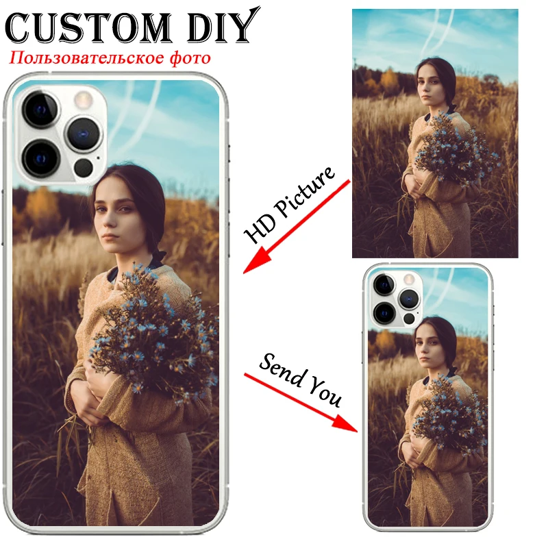 Custom Personalized Phone Case For iPhone 6s 7 8 11 12 Mini Plus Pro X XS Max XR SE Cover Customized Picture Name Photo Cases
Custom Personalized Phone Case For iPhone 6s 7 8 11 12 Mini Plus Pro X XS Max XR SE Cover Customized Picture Name Photo Cases