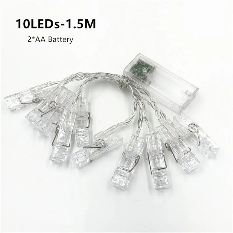 1.5m/3m/6m Photo Clip String Lights Led Usb Outdoor Battery Operated Garland With Clothespins For Home Decoration String Lights
1.5m/3m/6m Photo Clip String Lights Led Usb Outdoor Battery Operated Garland With Clothespins For Home Decoration String Lights