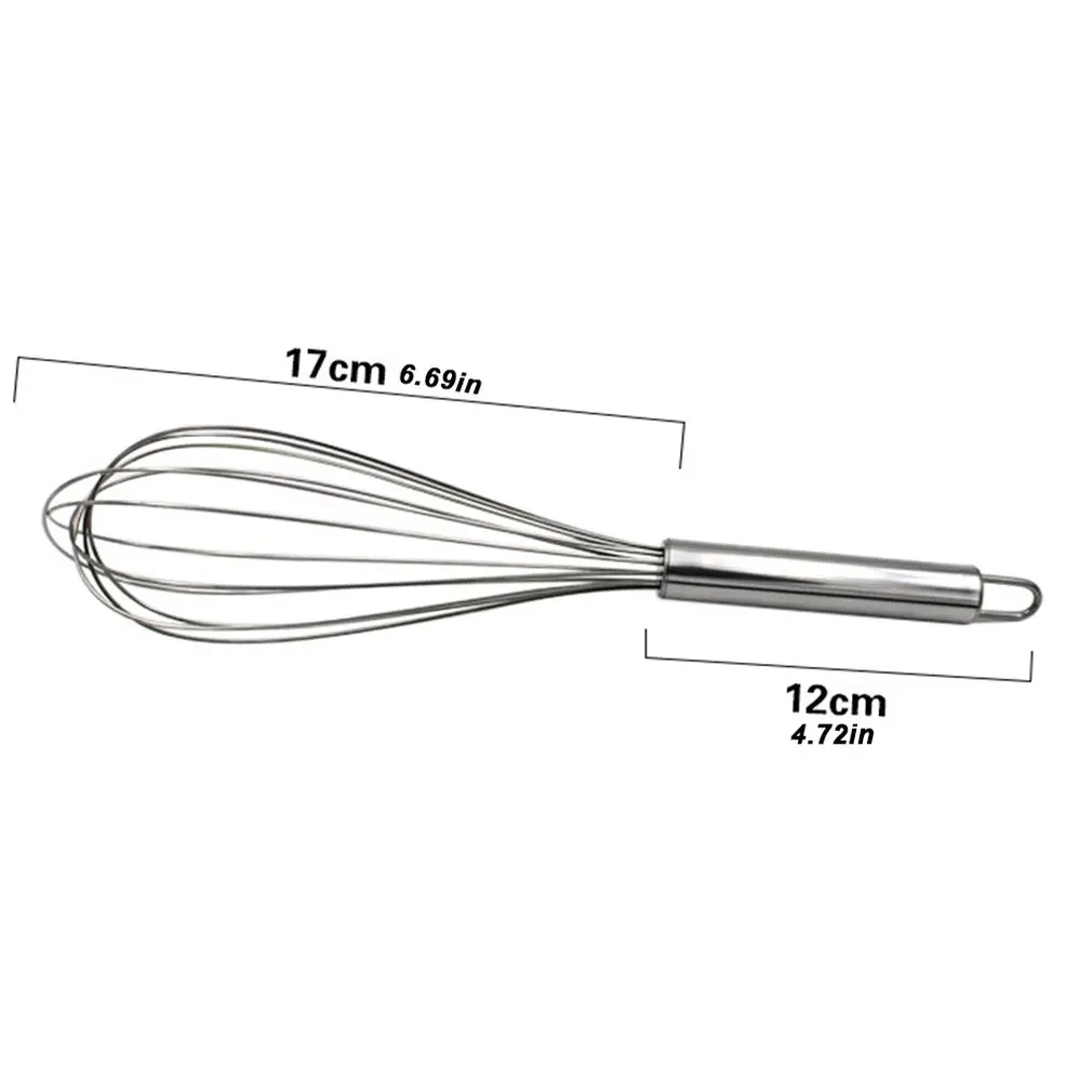 Baking Tools Stainless Steel 8/12-Inch Manual Egg Beater Kitchen Blender Cake Tool Professional For Party
Baking Tools Stainless Steel 8/12-Inch Manual Egg Beater Kitchen Blender Cake Tool Professional For Party