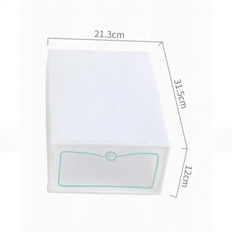 6PCS Shoes Boxes Case Plastic Shoe Boxes Stackable Box Thickened Transparent Drawer Shoe Organizer Shoebox caja organizadora
6PCS Shoes Boxes Case Plastic Shoe Boxes Stackable Box Thickened Transparent Drawer Shoe Organizer Shoebox caja organizadora