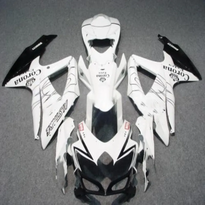 Hey-Fairing Kit ABS Bodywork Fairing Kit for SUZUKI GSX-R 600 750 2008 2009 2010 GSXR 08 09 10 K8 white black Fairing 
Hey-Fairing Kit ABS Bodywork Fairing Kit for SUZUKI GSX-R 600 750 2008 2009 2010 GSXR 08 09 10 K8 white black Fairing