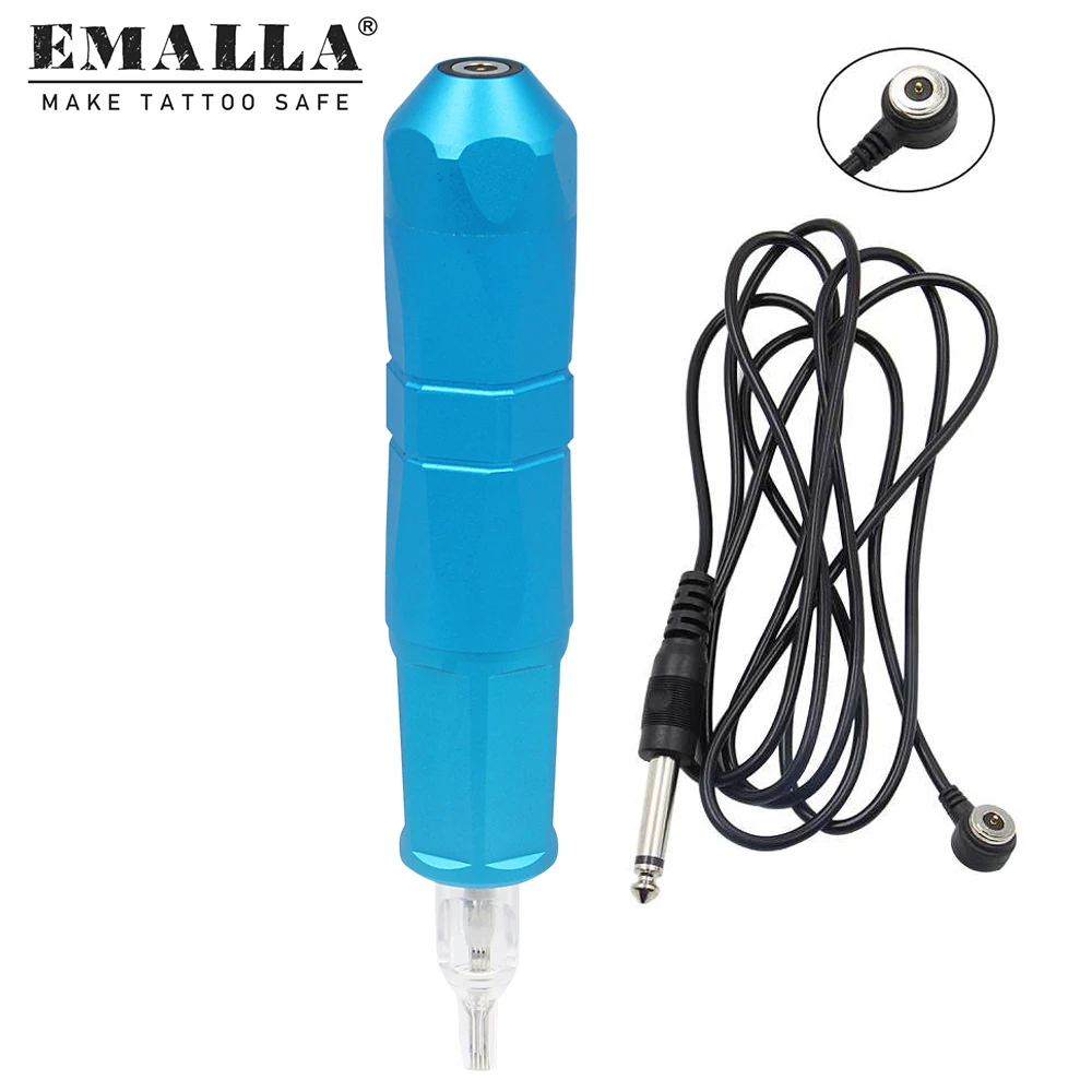 EMALLA Blue Rotary Tattoo Cartridge Machine Pen Tattoo Machine Gun Tattoo Machine Pen With Magnet Connection Cord Free Shipping
EMALLA Blue Rotary Tattoo Cartridge Machine Pen Tattoo Machine Gun Tattoo Machine Pen With Magnet Connection Cord Free Shipping