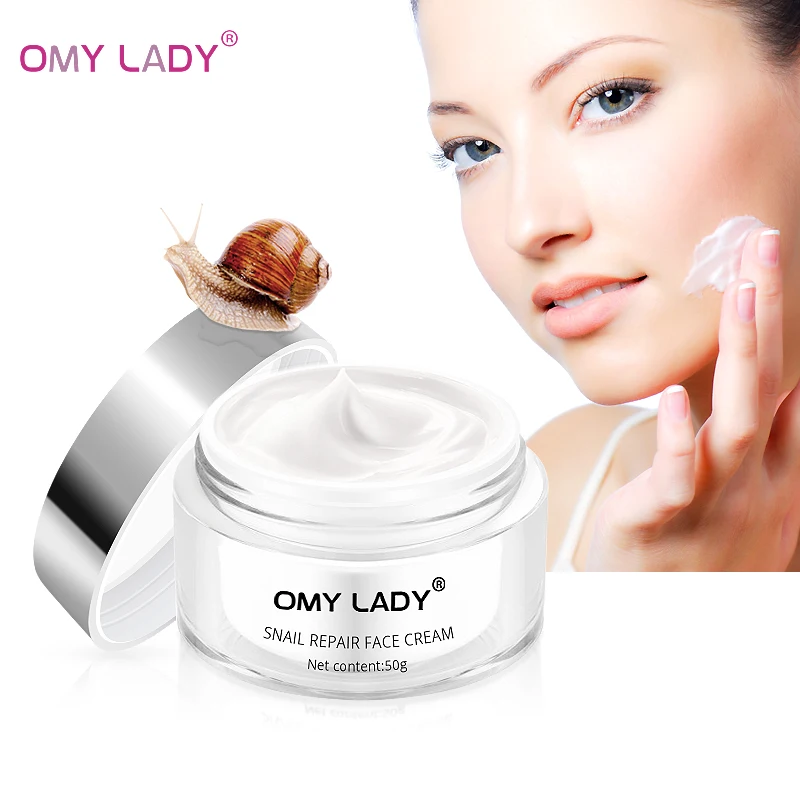 OMY LADY Anti Aging Snail Face Cream Dark Spot Remover Collagen Lightening Firming Skin Care Moisturzing Whitening Cream 50g
OMY LADY Anti Aging Snail Face Cream Dark Spot Remover Collagen Lightening Firming Skin Care Moisturzing Whitening Cream 50g