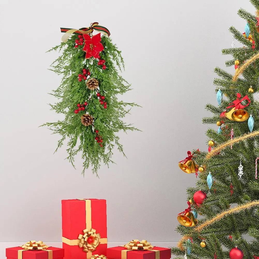 Рождественская елка, яркая Изысканная пластиковая искусственная Праздничная ветка сосны, изысканный искусственный декор для рождественск...
Рождественская елка, яркая Изысканная пластиковая искусственная Праздничная ветка сосны, изысканный искусственный декор для рождественск...