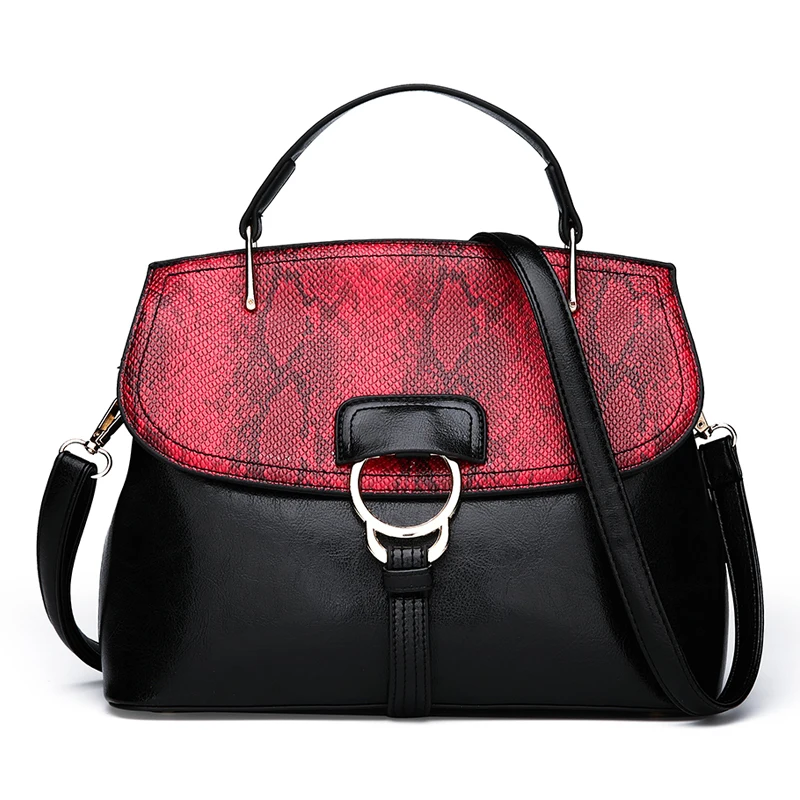 New PU Leather Top Handle Tote Bag Women Handbag Metal Hasp Female Shoulder Bag Ladies Messenger Bag
New PU Leather Top Handle Tote Bag Women Handbag Metal Hasp Female Shoulder Bag Ladies Messenger Bag