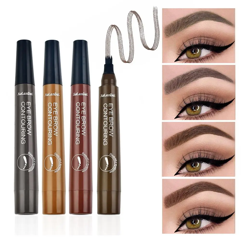 3D Microblading Eyebrow Tattoo Pen 4 Fork Tips Fine Sketch Natural Liquid Eyebrow Pencil Waterproof Brow Tint Makeup 40a
3D Microblading Eyebrow Tattoo Pen 4 Fork Tips Fine Sketch Natural Liquid Eyebrow Pencil Waterproof Brow Tint Makeup 40a