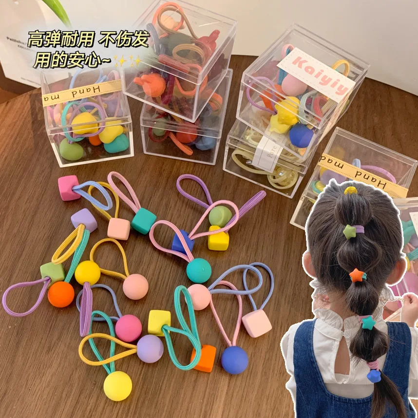 10pcs/Set Elastic Hair Bands Girls Hair Accessories Colorful Nylon Headband Kids Ponytail Holder Scrunchie Ornaments Gift
10pcs/Set Elastic Hair Bands Girls Hair Accessories Colorful Nylon Headband Kids Ponytail Holder Scrunchie Ornaments Gift