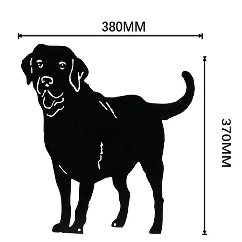 Dog Silhouette Stakes Metal Animal Shaped Ornaments Outdoor Yard Lawn Art Decoration PAK5
Dog Silhouette Stakes Metal Animal Shaped Ornaments Outdoor Yard Lawn Art Decoration PAK5