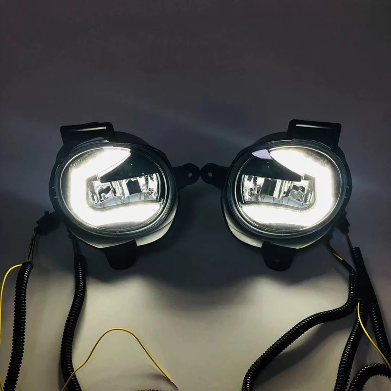 For Toyota Hilux 2011-2014 LED Front Bumper Fog Lights Driving Lamp with Dynamic Turn Signal DRL Daytime Running Light
For Toyota Hilux 2011-2014 LED Front Bumper Fog Lights Driving Lamp with Dynamic Turn Signal DRL Daytime Running Light