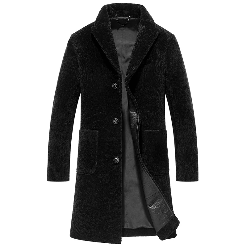 New Sheep Shearling Jacket Natural Wool Coats Long Autumn Winter Real Fur Coat Windbreaker Suit Collar 9961 KJ1461
New Sheep Shearling Jacket Natural Wool Coats Long Autumn Winter Real Fur Coat Windbreaker Suit Collar 9961 KJ1461
