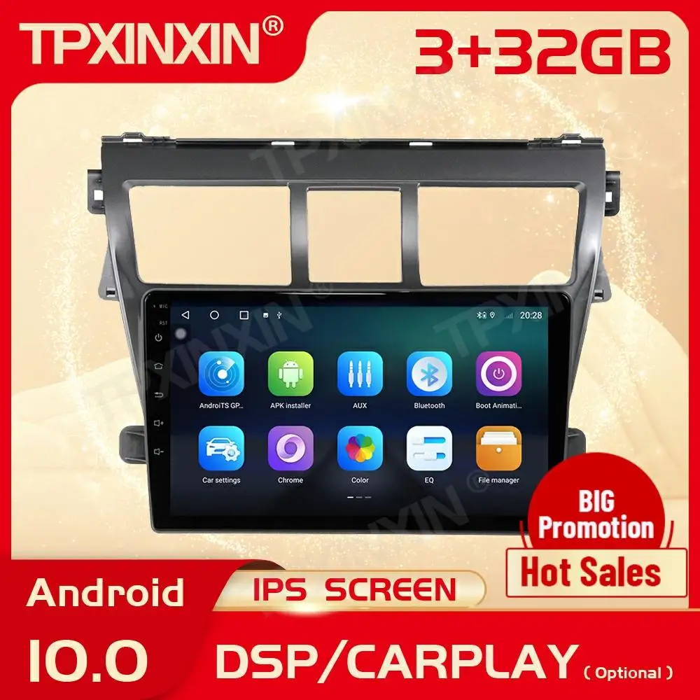 2 Din Carplay Android радио приемник Мультимедиа Стерео для Toyota VIOS 2008 2009 2010 2011 2012 2013 GPS автомагнитофон
2 Din Carplay Android радио приемник Мультимедиа Стерео для Toyota VIOS 2008 2009 2010 2011 2012 2013 GPS автомагнитофон