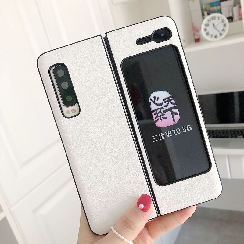 For Samsung Galaxy Fold Case 360 Full Protection Matte leather Luxury Protective Cover For galaxy fold Anti-fall Phone Cases
For Samsung Galaxy Fold Case 360 Full Protection Matte leather Luxury Protective Cover For galaxy fold Anti-fall Phone Cases