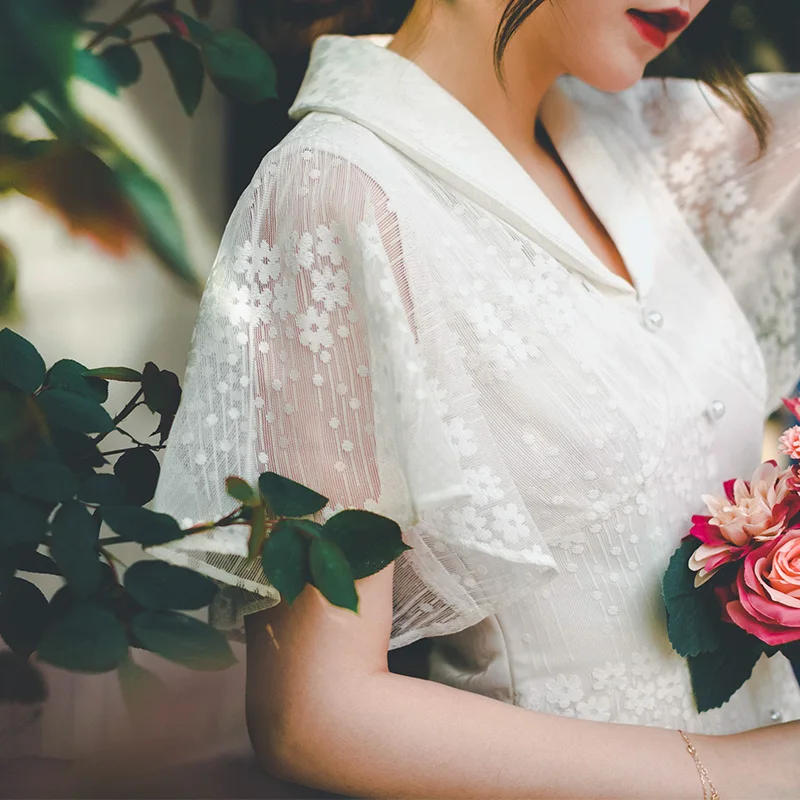 2020 New Arrival Vintage A-line Short Hollow Out Mid-calf Empire Peter Pan Collar Dresses
2020 New Arrival Vintage A-line Short Hollow Out Mid-calf Empire Peter Pan Collar Dresses