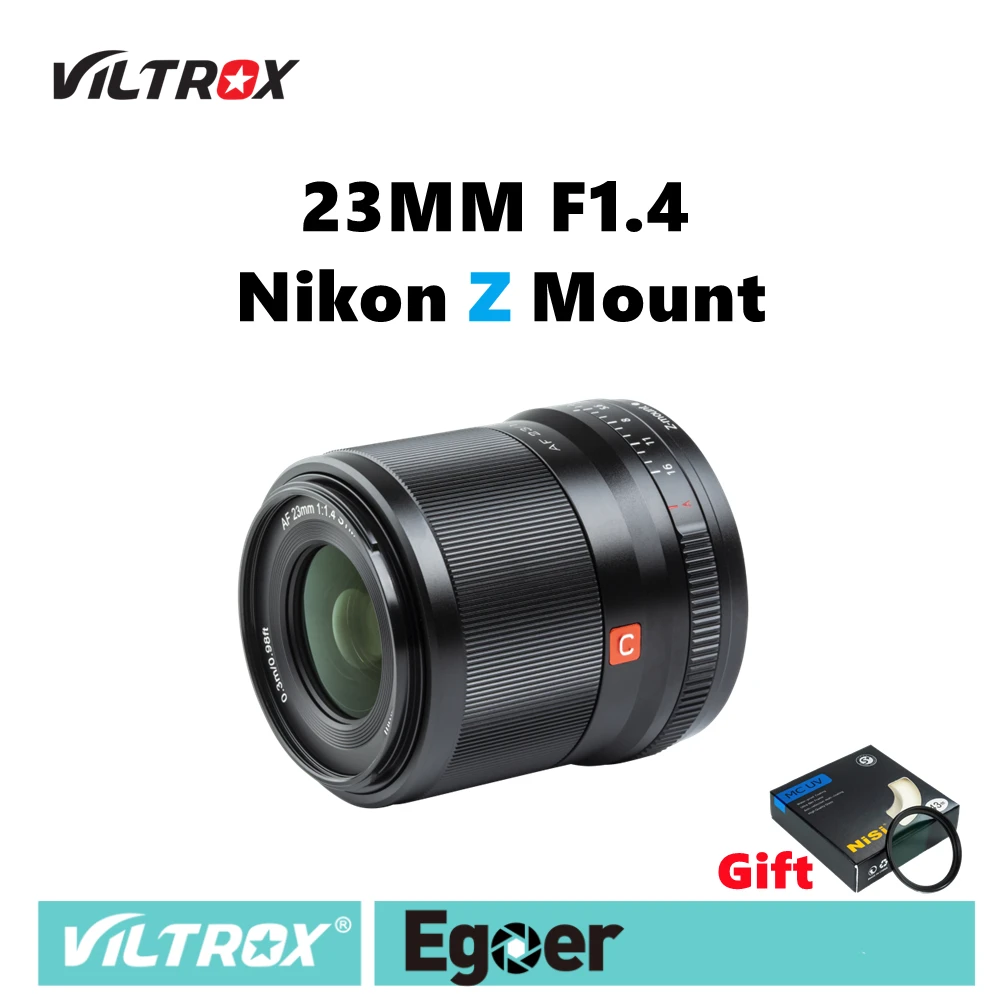 Viltrox 23mm f1.4 Auto Focus APS-C Large Aperture Portrait Lens For Nikon Z Mount ZFC Z6II Z7II Z5 Z6 Z7 Z50 Cameras
Viltrox 23mm f1.4 Auto Focus APS-C Large Aperture Portrait Lens For Nikon Z Mount ZFC Z6II Z7II Z5 Z6 Z7 Z50 Cameras