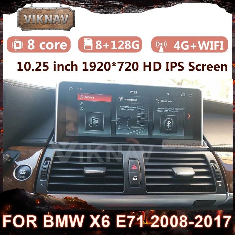 2 Din Android System Car Radio Multimedia Player for BMW X6 E71 2008-2017 Auto GPS Navigation Carplay Head Unit 128GB
2 Din Android System Car Radio Multimedia Player for BMW X6 E71 2008-2017 Auto GPS Navigation Carplay Head Unit 128GB