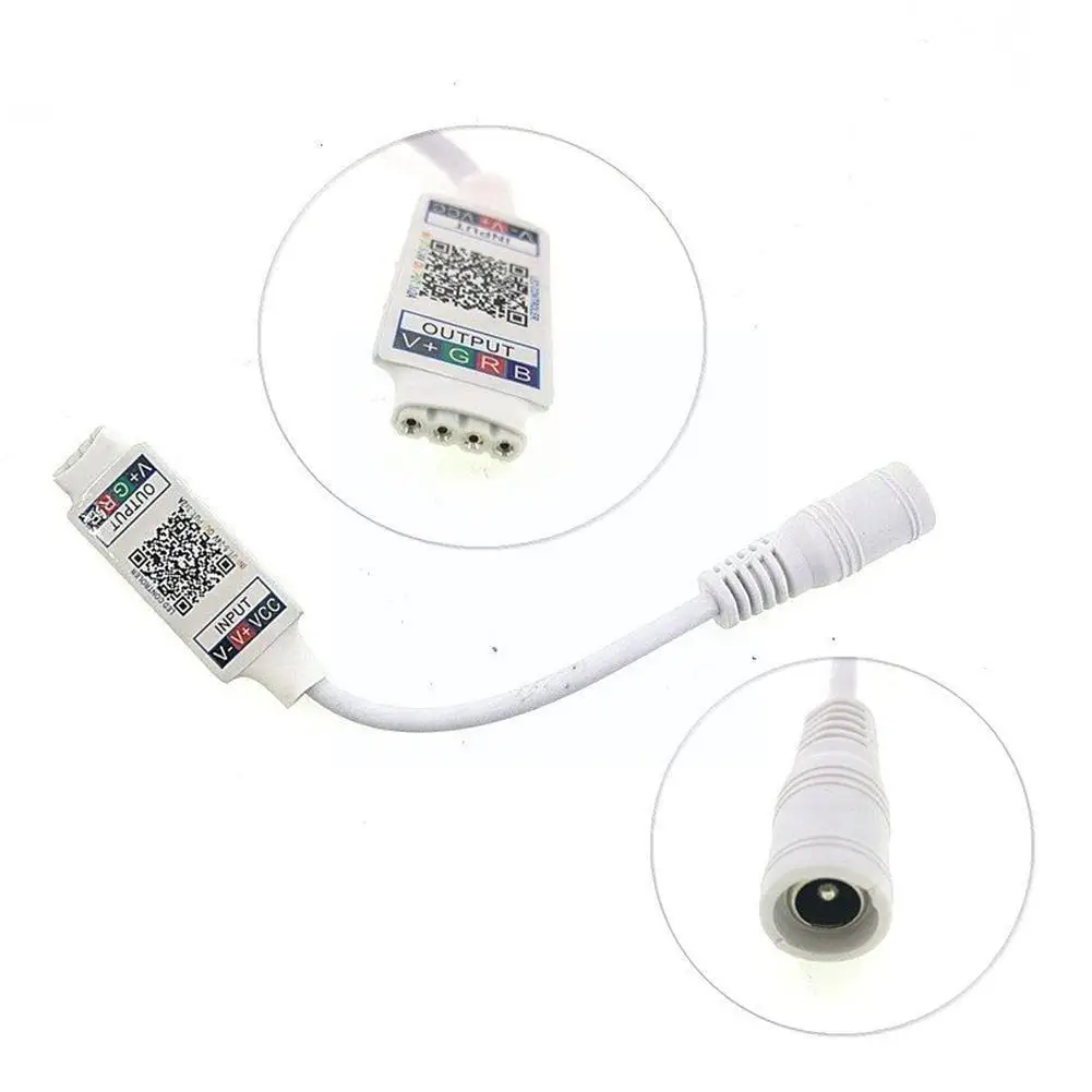 1pc Mini Bluetooth Led Controller Wireless Smart Phone Controller Strip Bluetooth Control RGB For RGB E8S2
1pc Mini Bluetooth Led Controller Wireless Smart Phone Controller Strip Bluetooth Control RGB For RGB E8S2