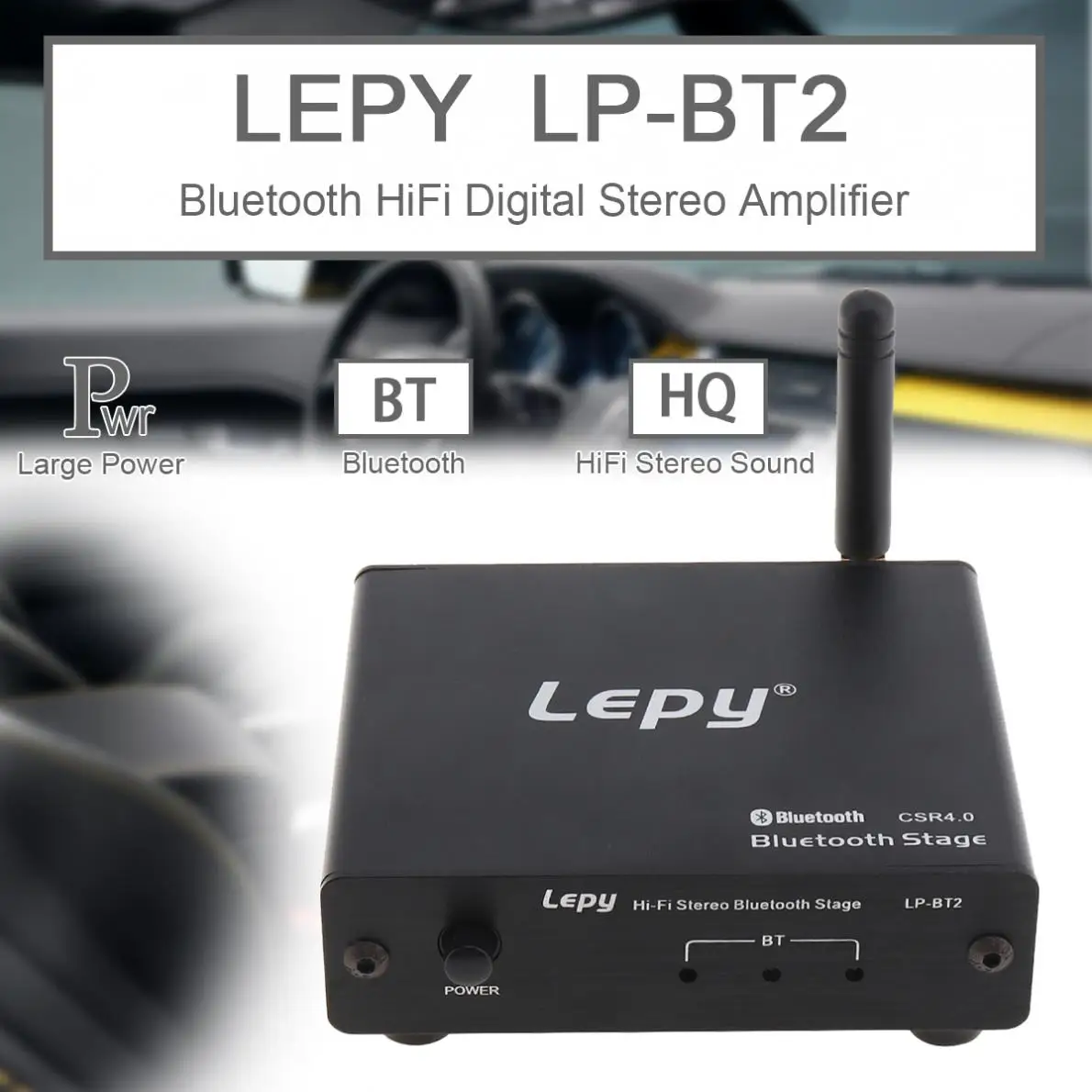 LP BT2 HiFi стерео Bluetooth сценический декодер приемник соответствующий аудио и