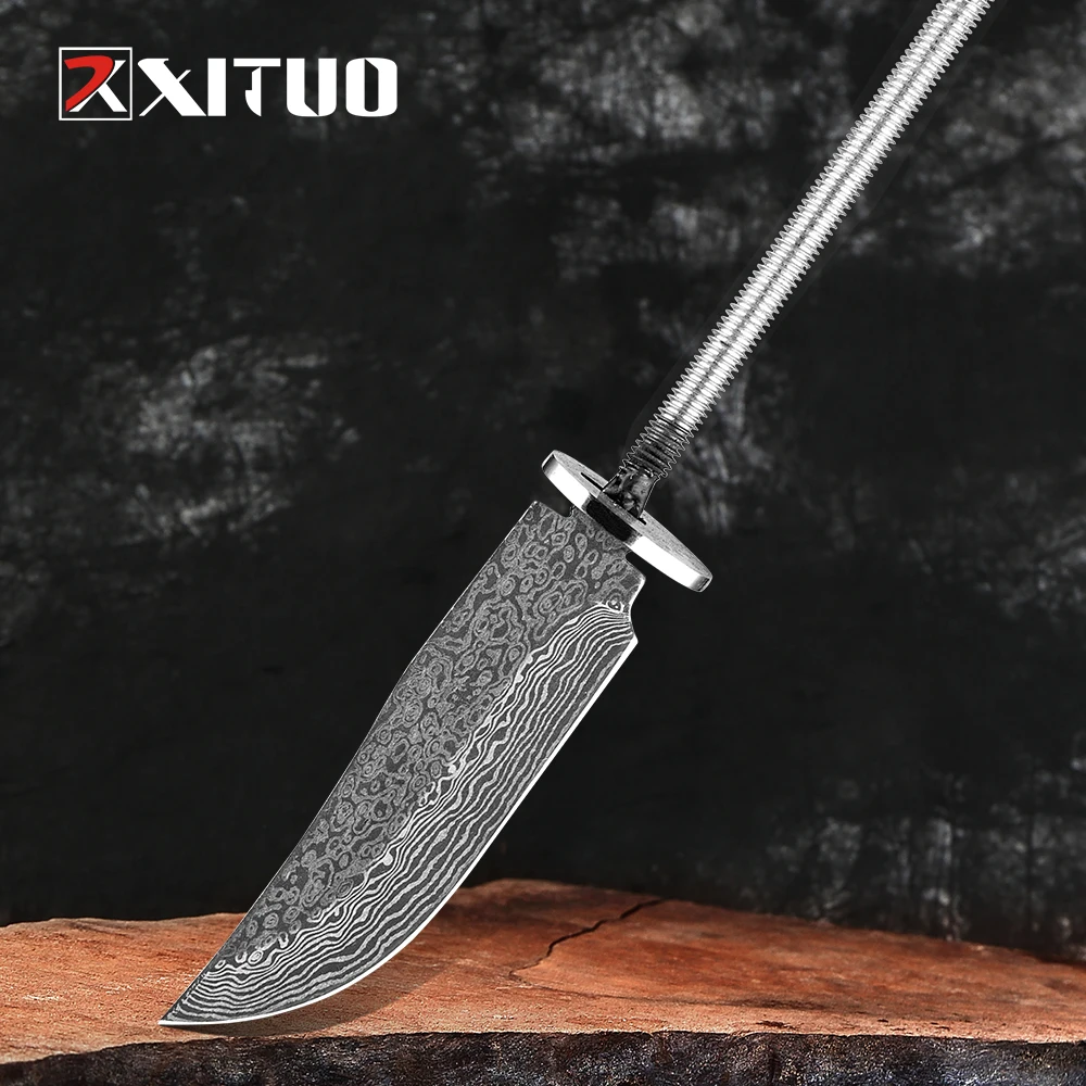 XITUO DIY Fixed Blank Blade Handmade Knife Pocket Knife Pattern Steel Survival Hunting Camping Knives Sharp Outdoor EDC Tools
XITUO DIY Fixed Blank Blade Handmade Knife Pocket Knife Pattern Steel Survival Hunting Camping Knives Sharp Outdoor EDC Tools